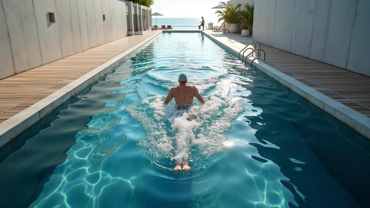 Piscine : Couloir de nage : dimensions idéales et guide de conception