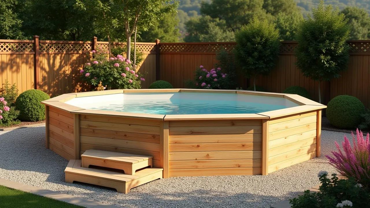 Piscine : Piscine bois hors-sol : charme naturel et durabilité