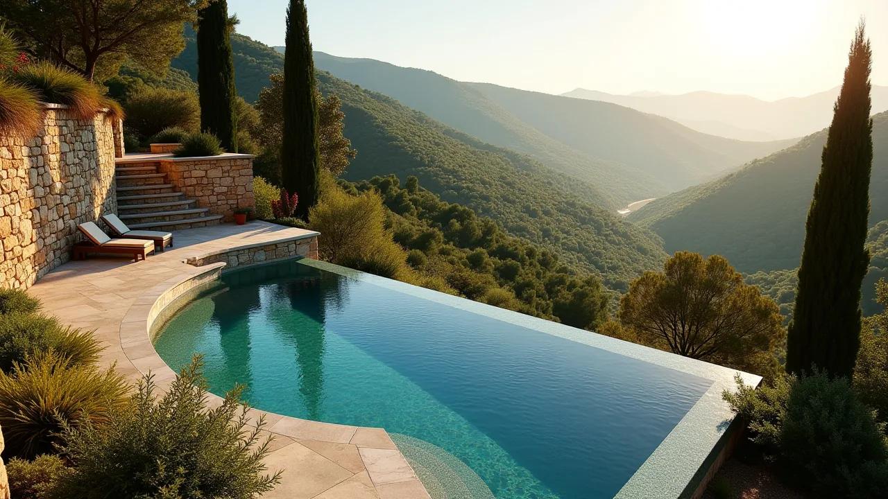 Piscine : Construire une piscine sur un terrain en pente : solutions et prix